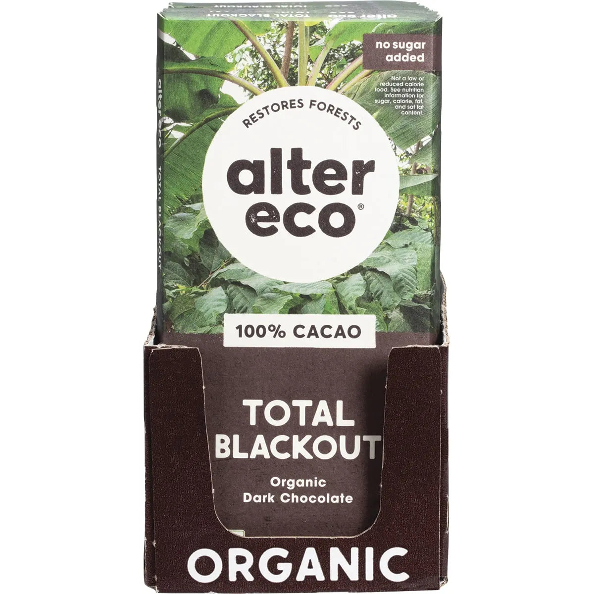 Organic Chocolate Blocks : 12 x 75g Blocks