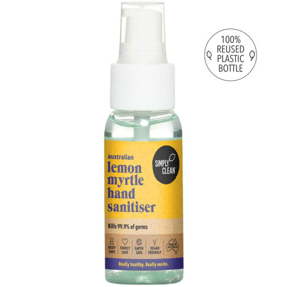 Lemon Myrtle Hand Sanitiser (Refillable Bottles) 50 mL/ 250mL/ 1 Litre