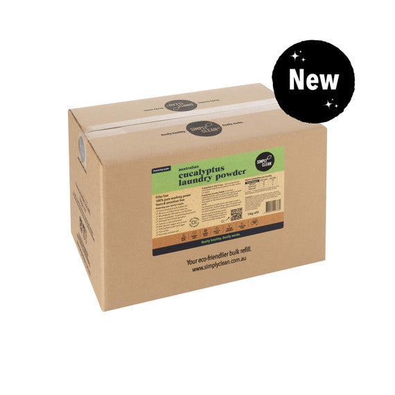 Eucalyptus Laundry Powder (FRONT & TOP) 1 KG / 4 KG / 15 KG
