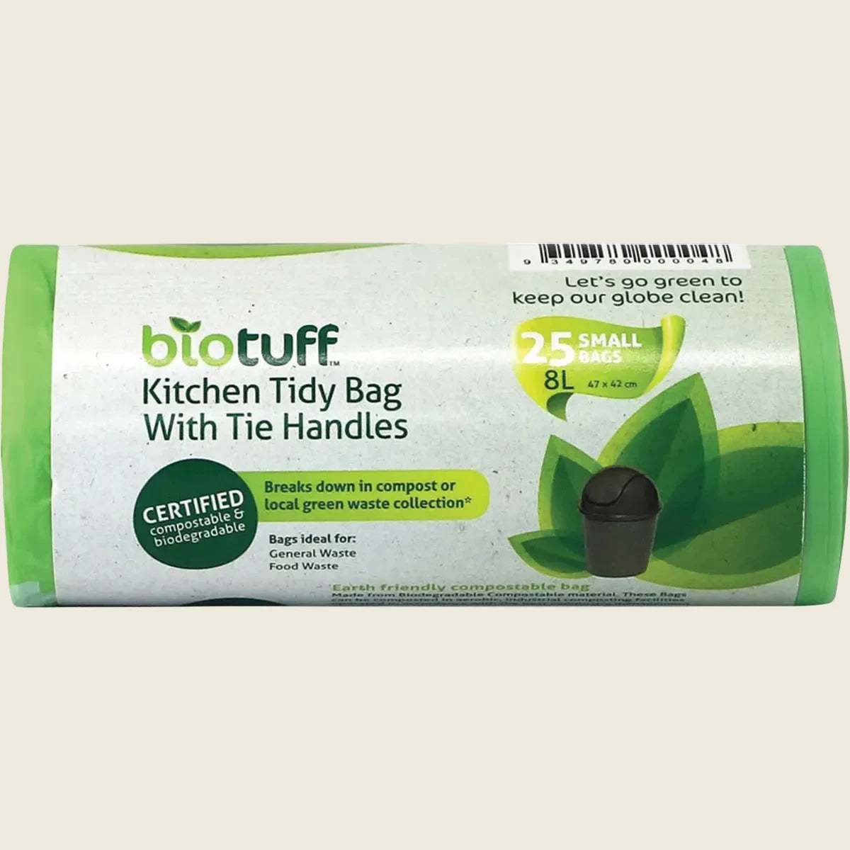 Kitchen Tidy Bin Bags Small (8L) : Roll of 25