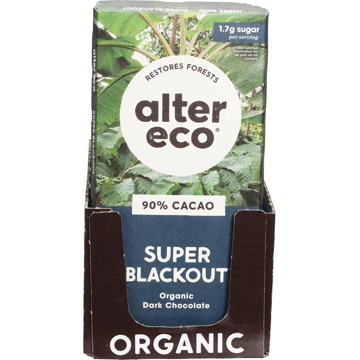 Organic Chocolate Blocks : 12 x 75g Blocks
