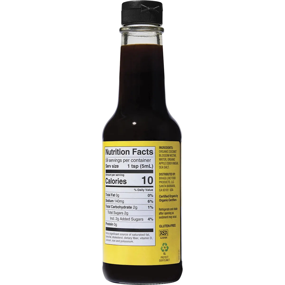 Coconut Liquid Aminos : 296 mL (AVAILABLE NOW)