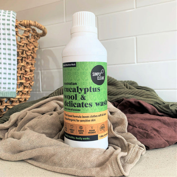 Eucalyptus Wool and Delicates Wash : 1 Litre