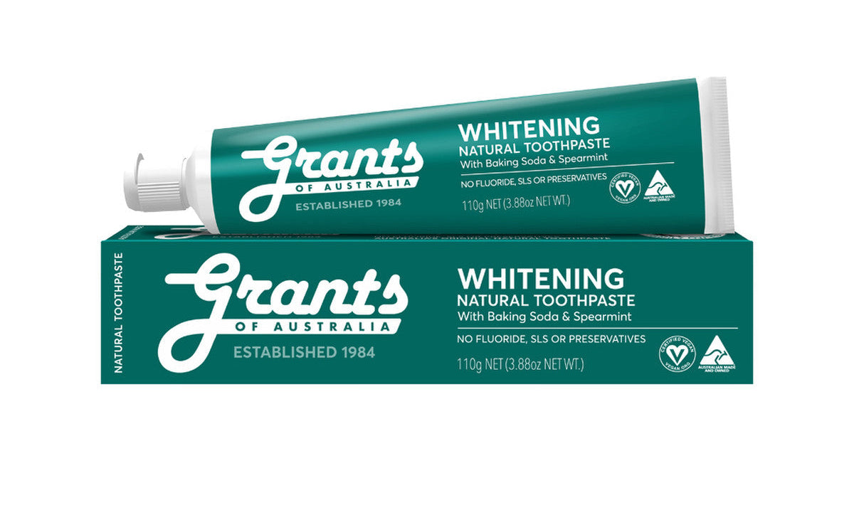 Natural Toothpaste : Whitening with Baking Soda and Spearmint