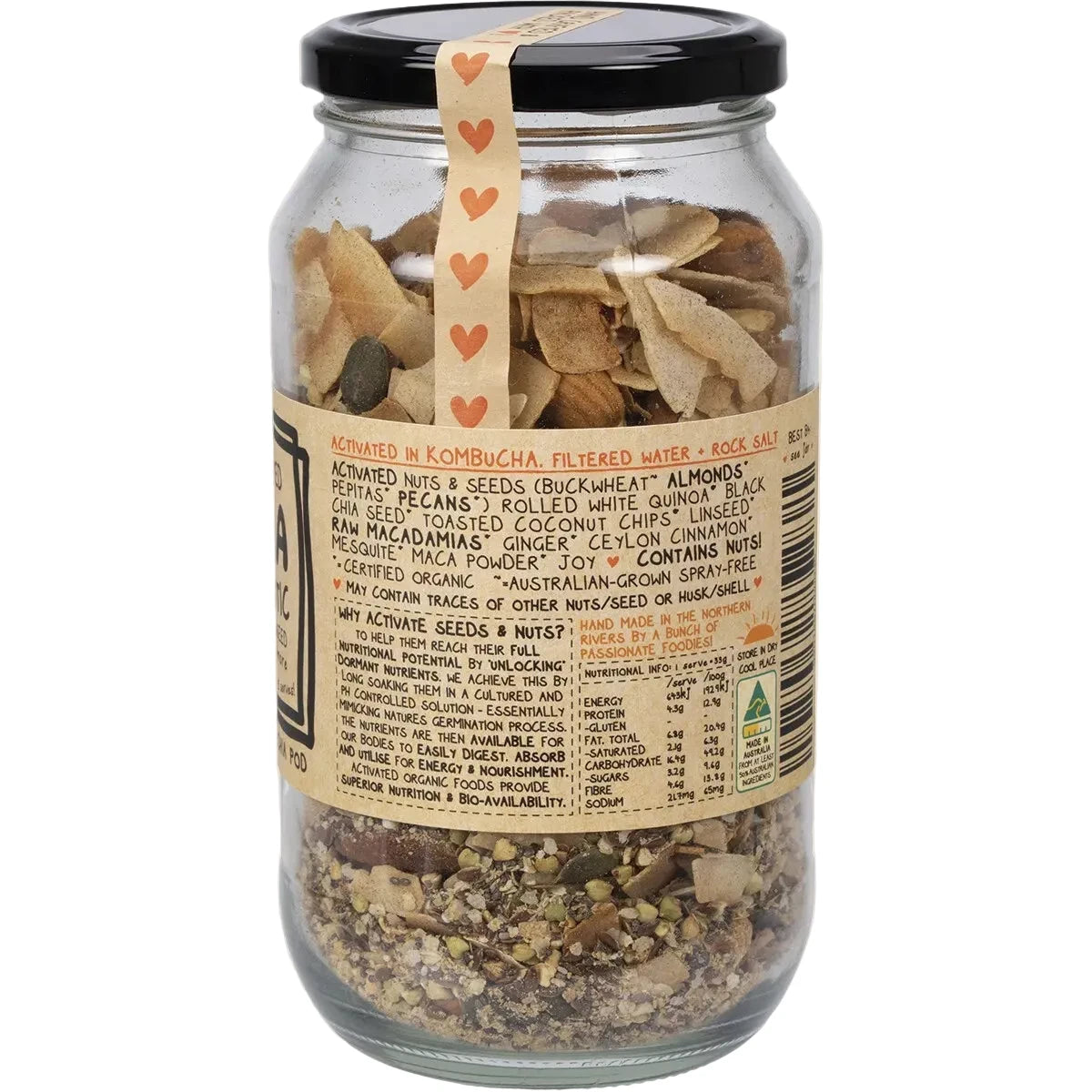 Organic "Birchia" Granola : 500g