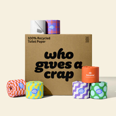 Recycled Paper Toilet Paper : 48 Rolls
