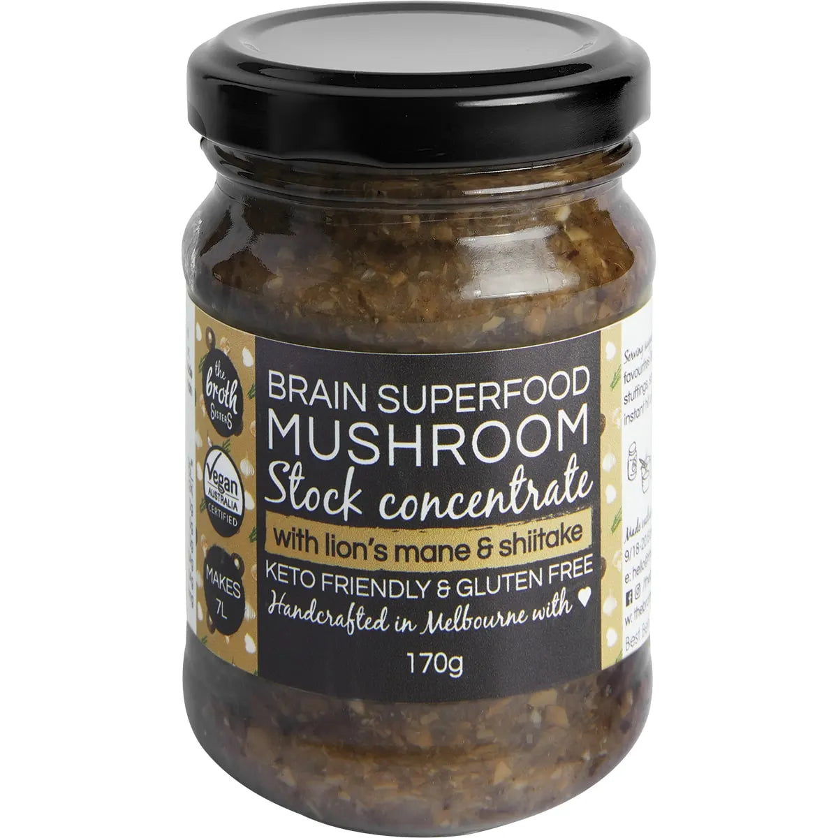 Stock Concentrate Superfood Mushroom with Lions Mane : 170g