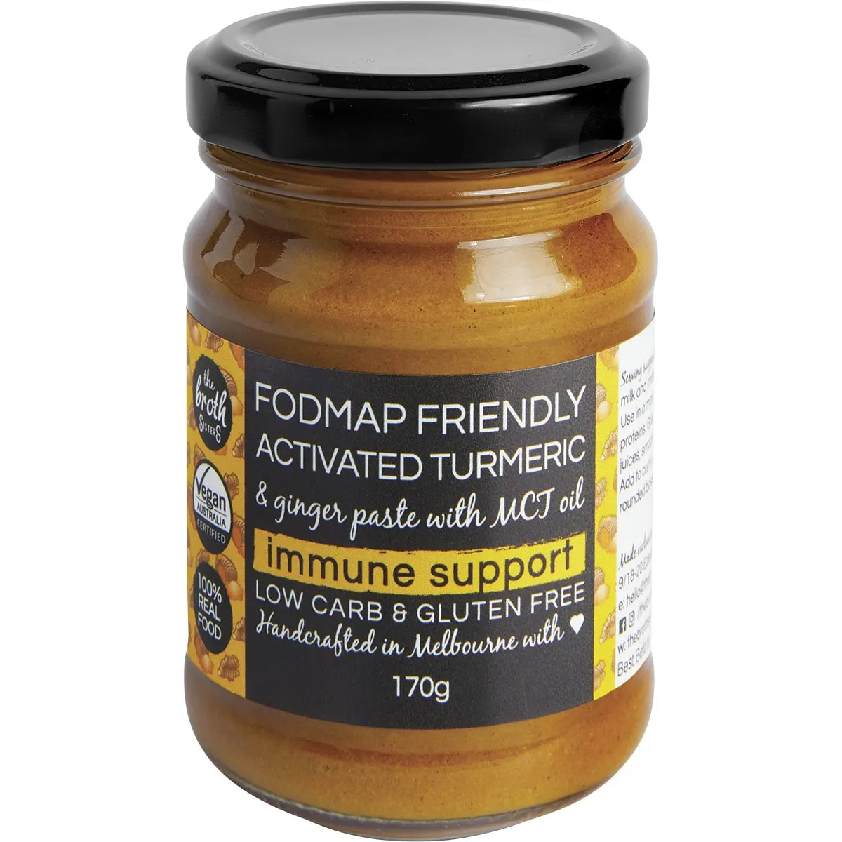 Activated Turmeric & Ginger Paste with MCT Oil : 170g