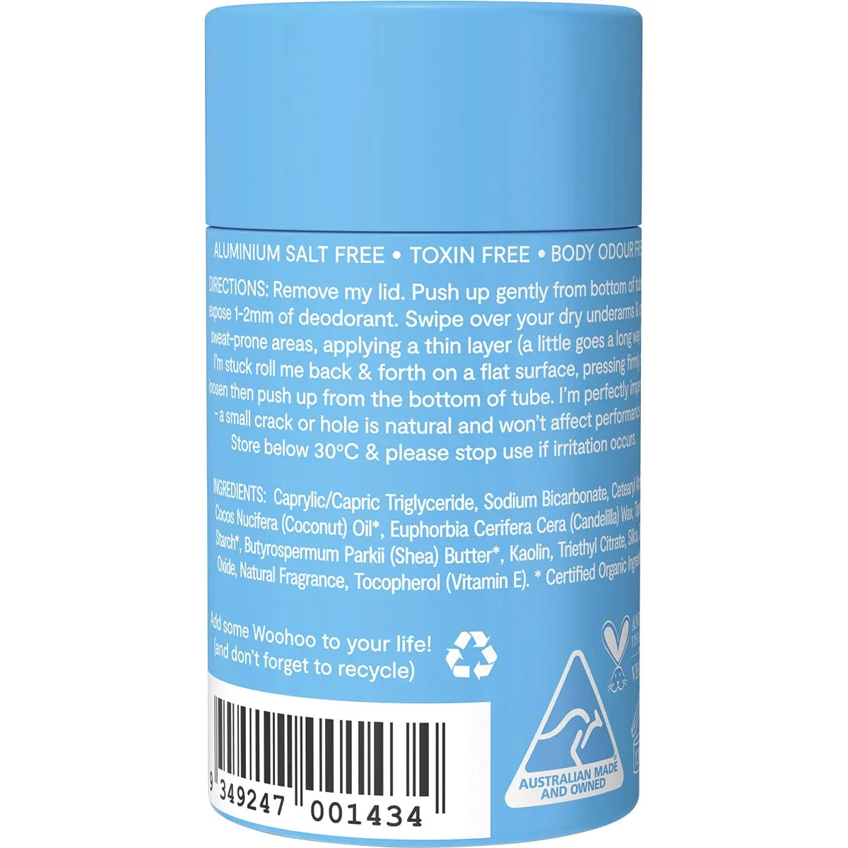 Regular Strength Solid Deodorant Stick : 60g