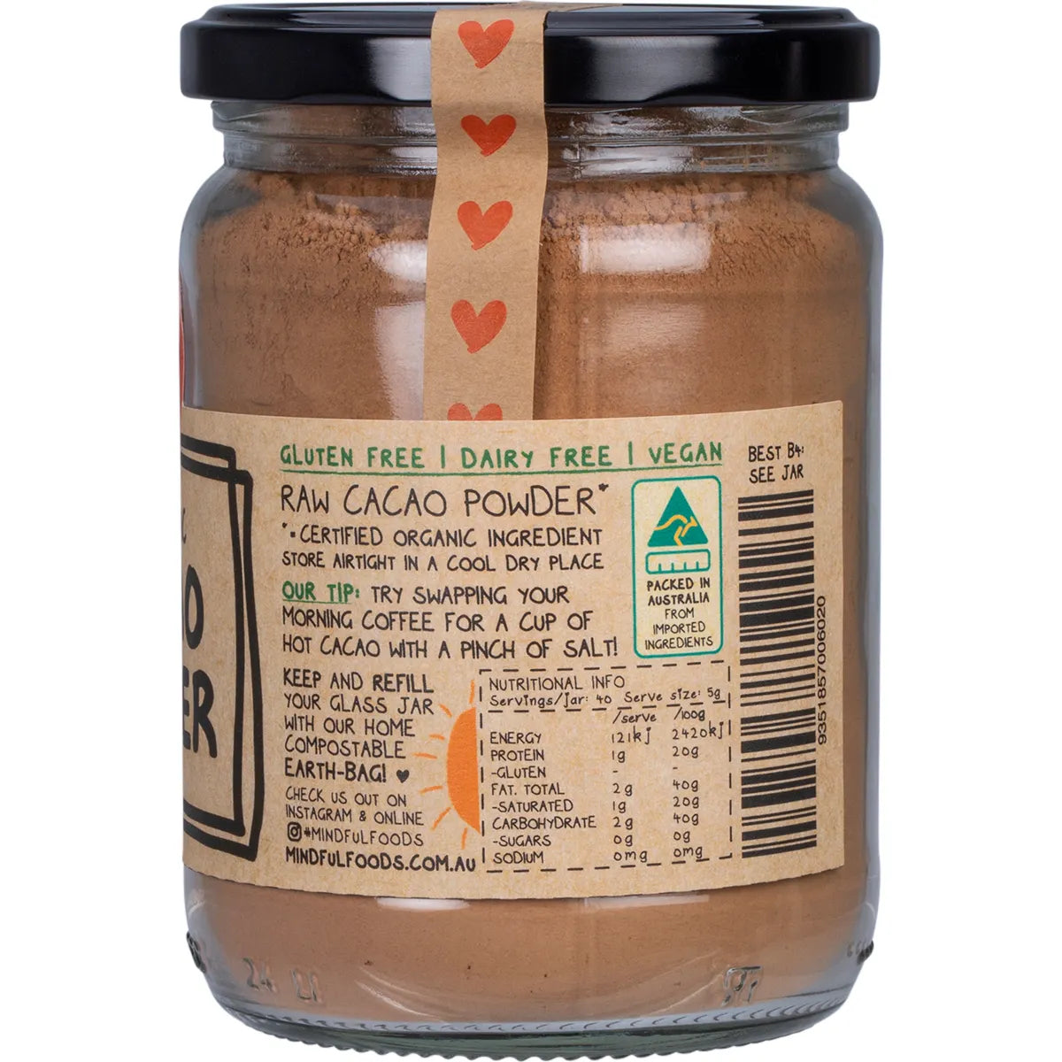 Organic Raw Cacao Powder : 200g (AVAILABLE NOW)