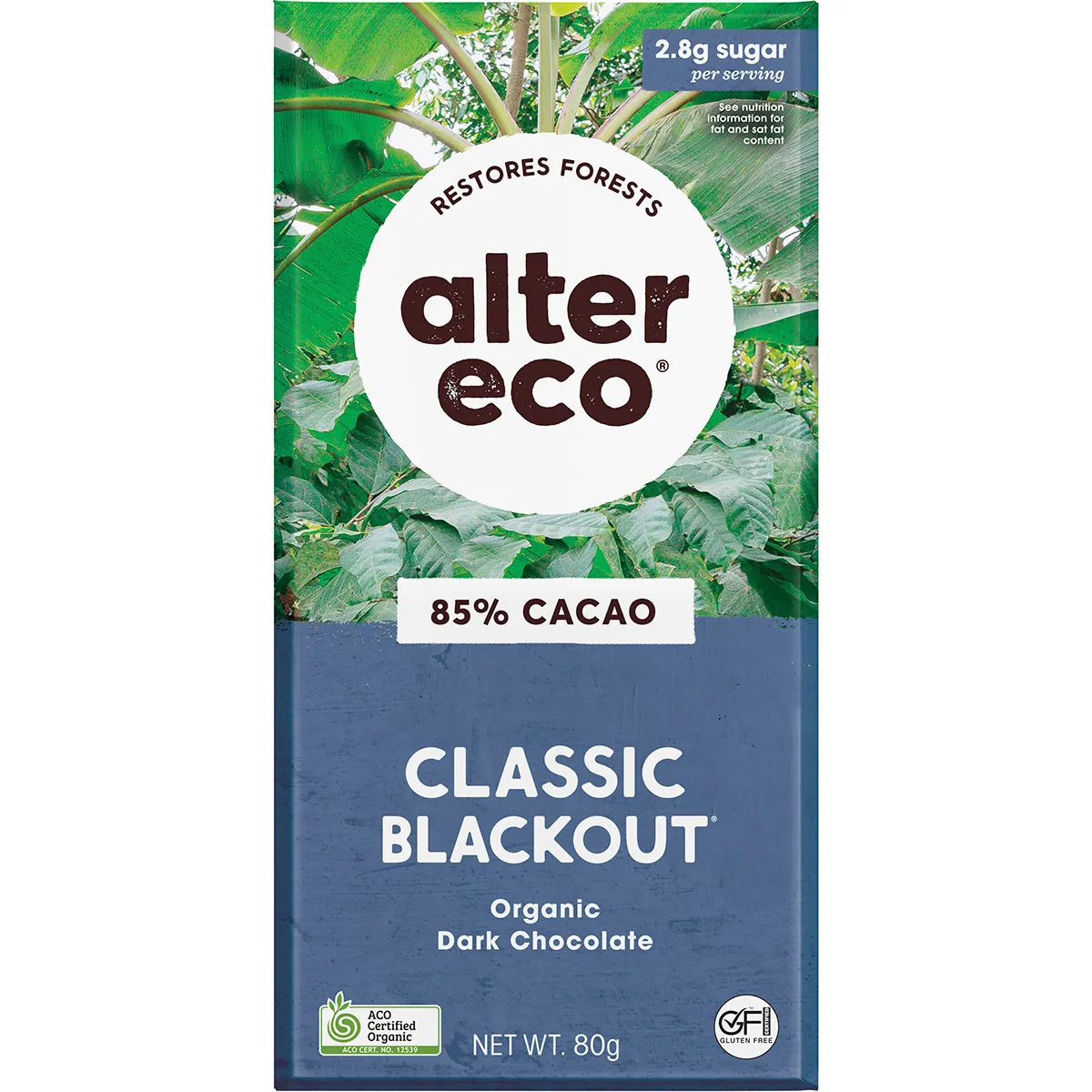 Organic Chocolate Blocks : 12 x 75g Blocks