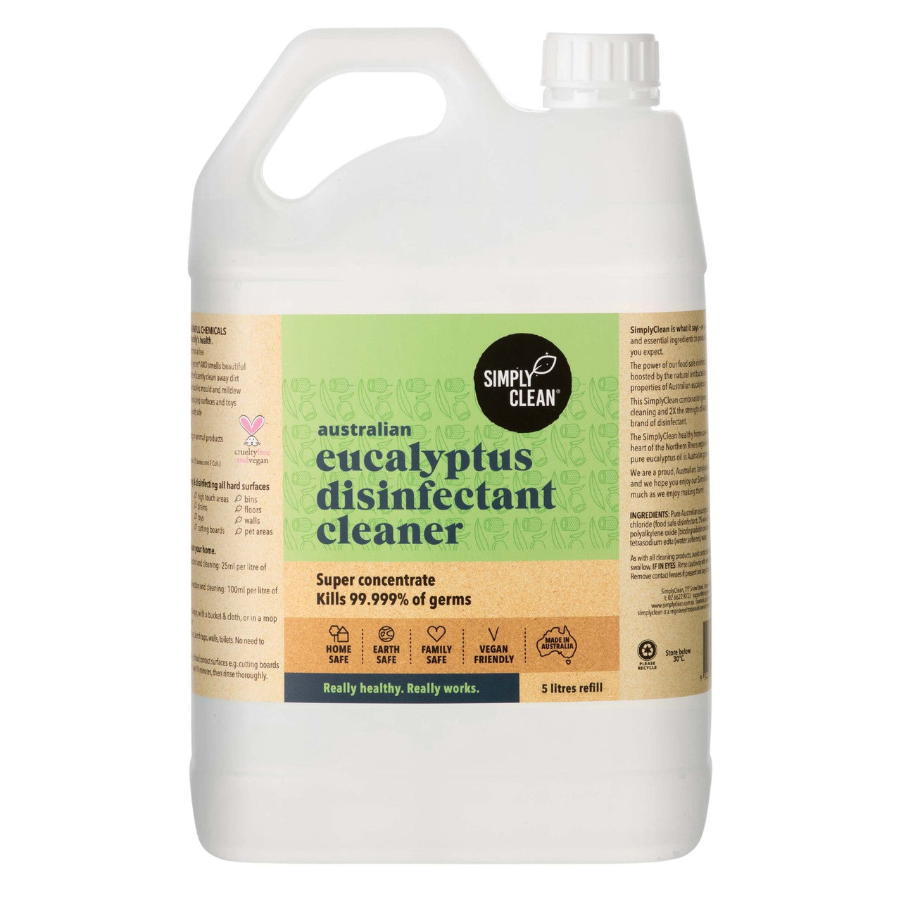 Disinfectant Cleaner (1 Litre / 5 Litres)