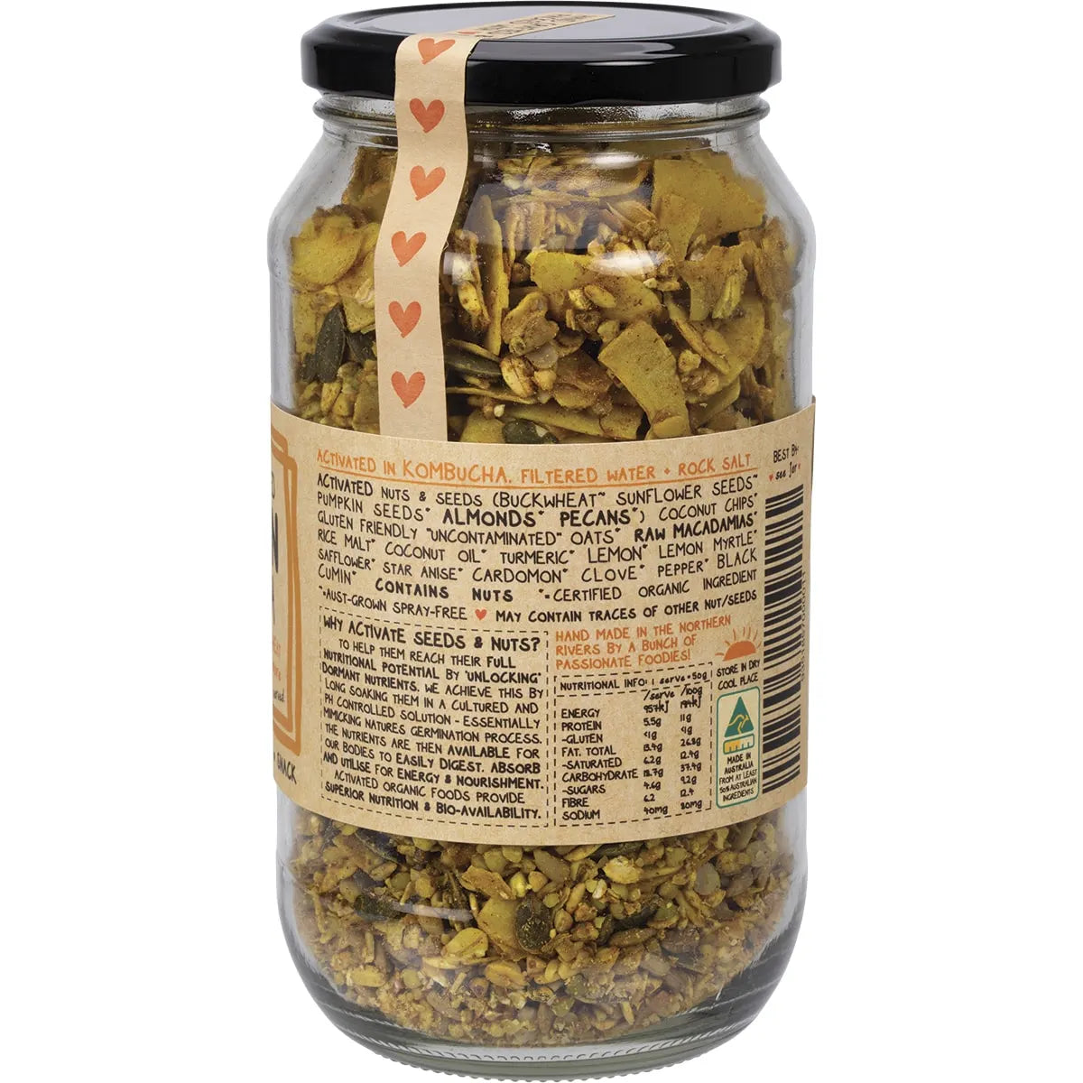 Organic Golden Granola : 200g / 450g (AVAILABLE NOW)