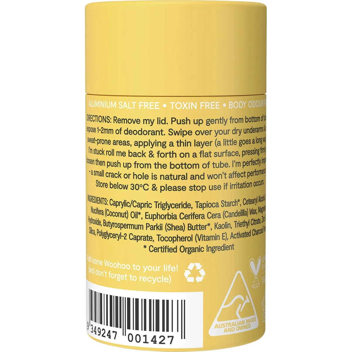 Sensitive Solid Deodorant Stick : 60g
