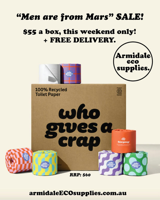 Recycled Paper Toilet Paper : 48 Rolls