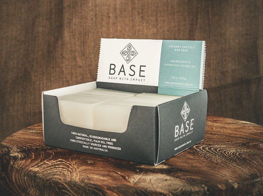 Coconut Castile Soap Bar (Palm Oil Free) : 120g