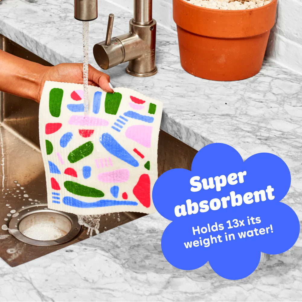 Compostable Dish Cloths : 3 Pack