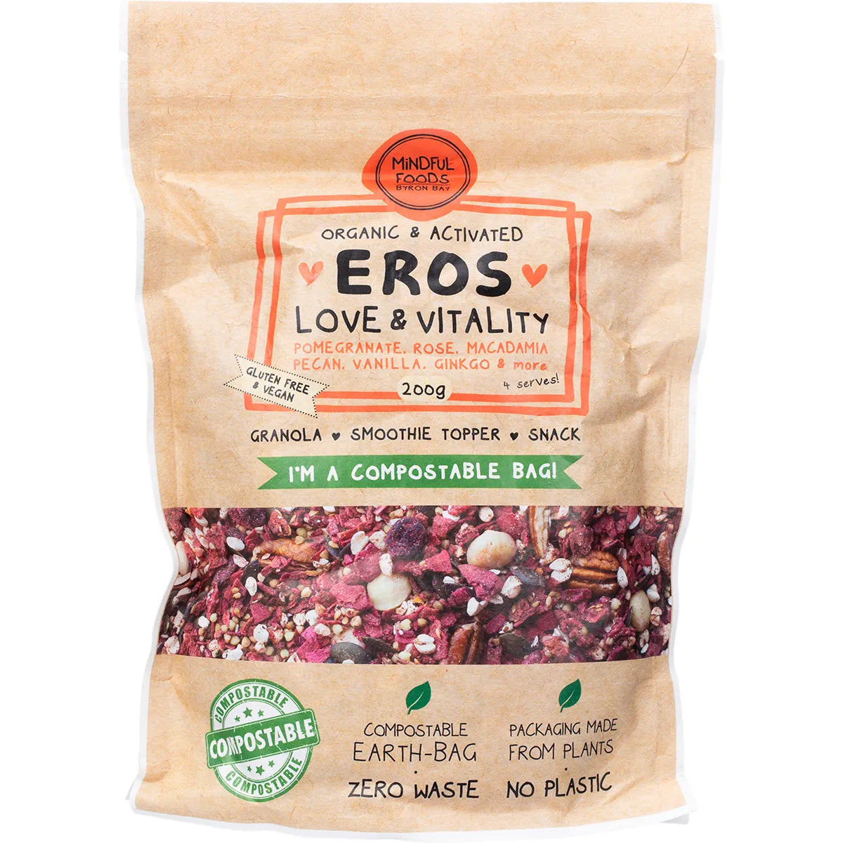 Organic Granola : Love and Vitality 200g / 400g