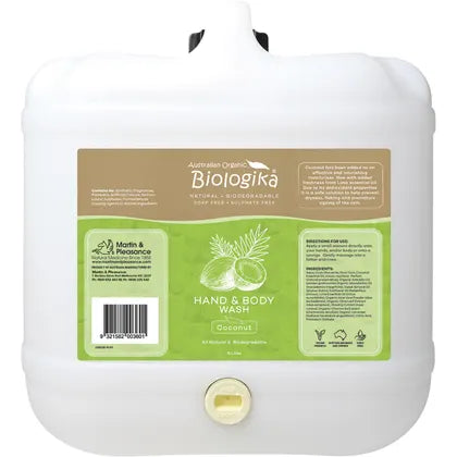 SPECIAL ORDER (5 BUSINESS DAYS) Hand and Body Wash Coconut : 15 Litres
