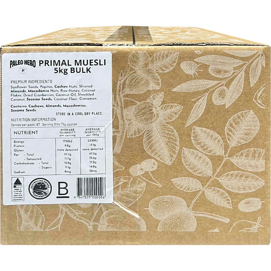 SPECIAL ORDER (5 BUSINESS DAYS) Primal Muesli : 5kg