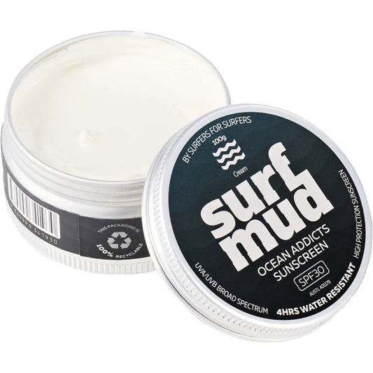 SPF 30 Ocean Addicts Sunscreen : 100g Tin