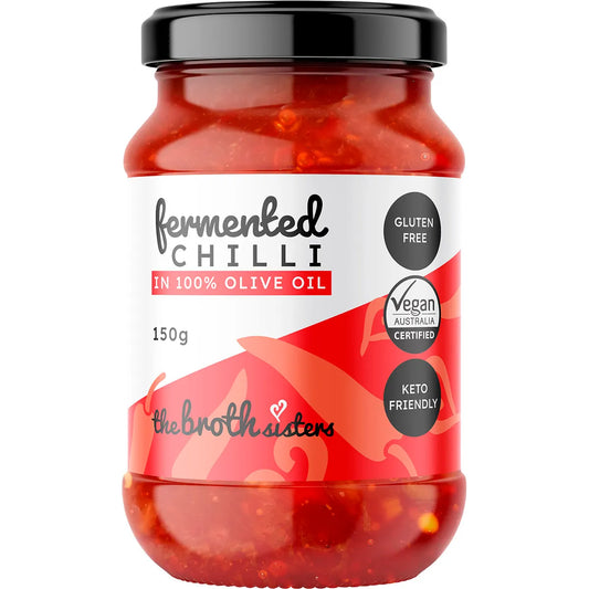 Fermented Chilli in 100% Olive Oil : 150g