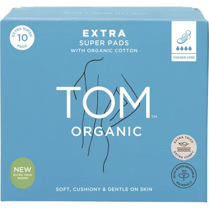 Organic Cotton Pads x 10 : Super