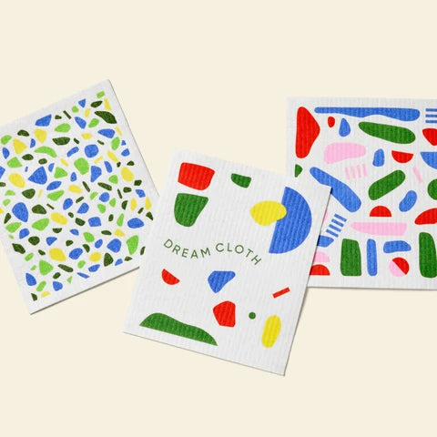 Compostable Dish Cloths : 3 Pack