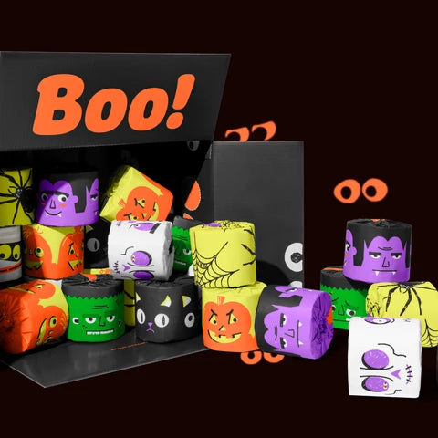 The Spooky Limited Edition : 24 x Bamboo Toilet Paper Rolls