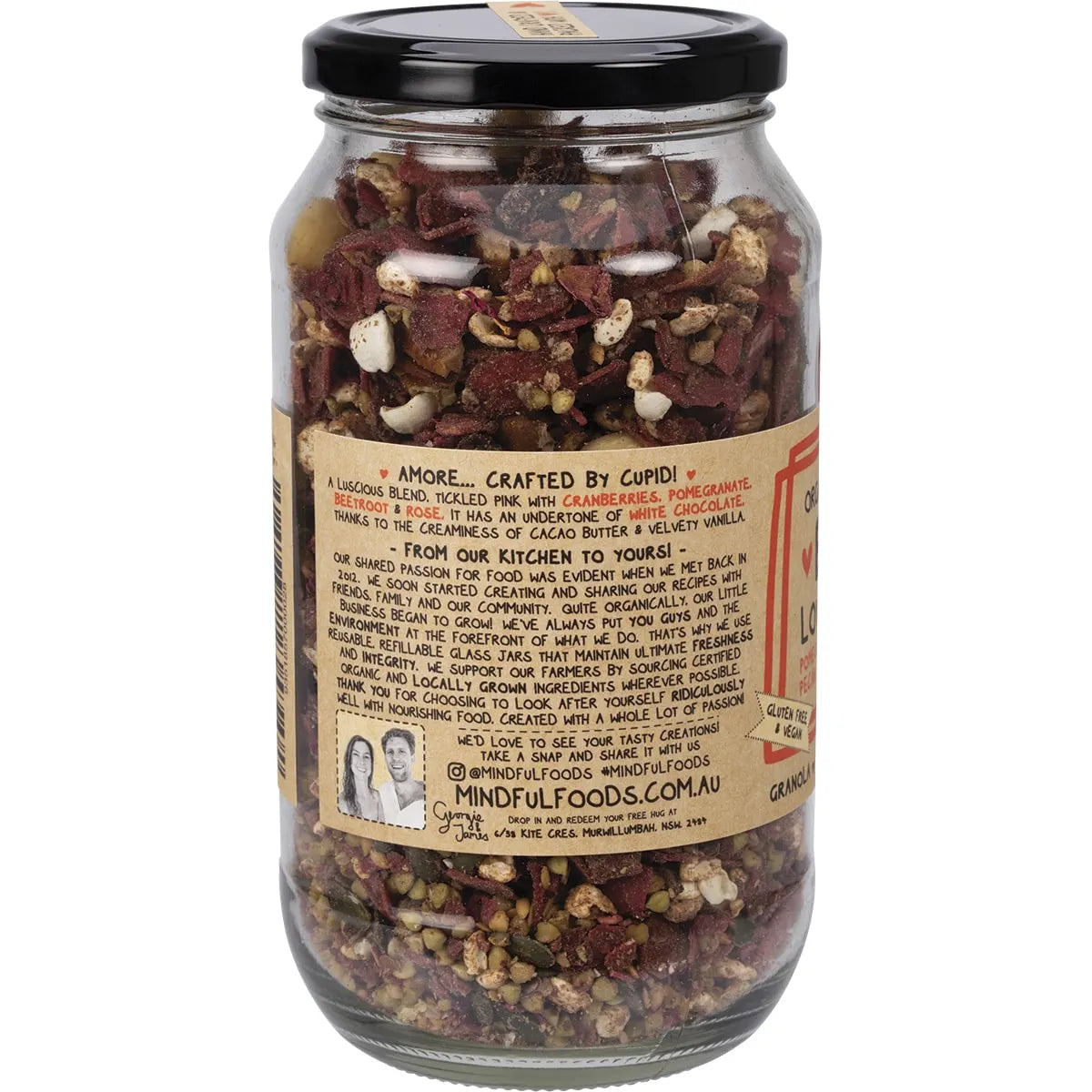 Organic Granola : Love and Vitality 200g / 400g