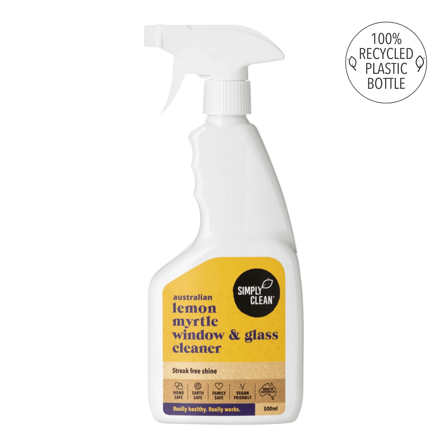 Lemon Myrtle Window and Glass Cleaner : 500 mL / 5 Litres