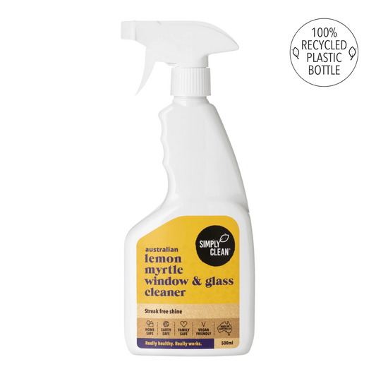 Lemon Myrtle Window and Glass Cleaner : 500 mL / 5 Litres