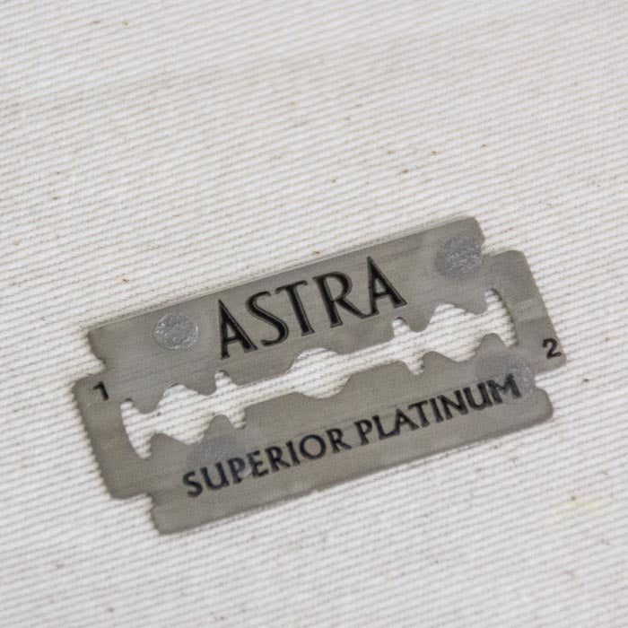 5 Pack : Safety Razor Blades, Platinum Double Edge