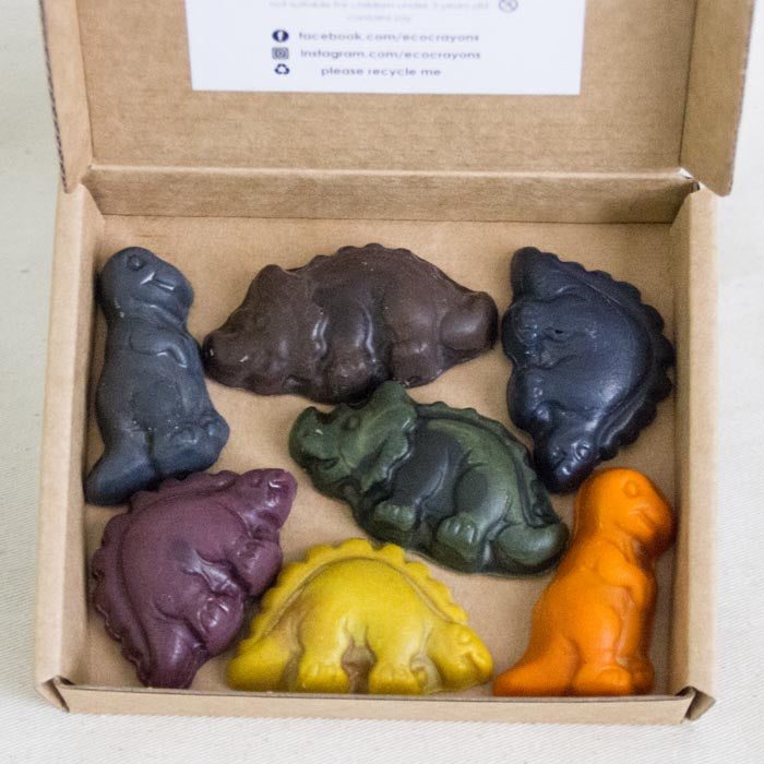 Eco Crayons : Dinosaurs