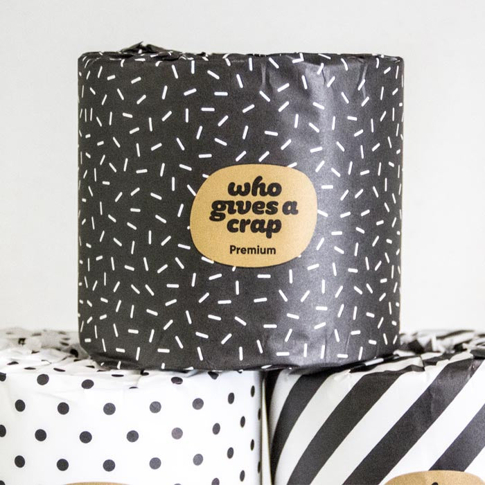 Premium Bamboo Toilet Paper : Single Roll