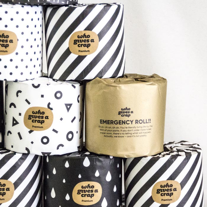 Premium Bamboo Toilet Paper : Single Roll