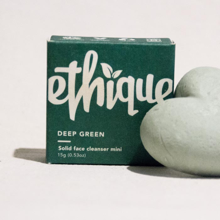 Solid Face Cleanser (Mini) : Deep Green